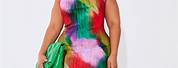 Cowl Neck Maxi Dress Plus Size