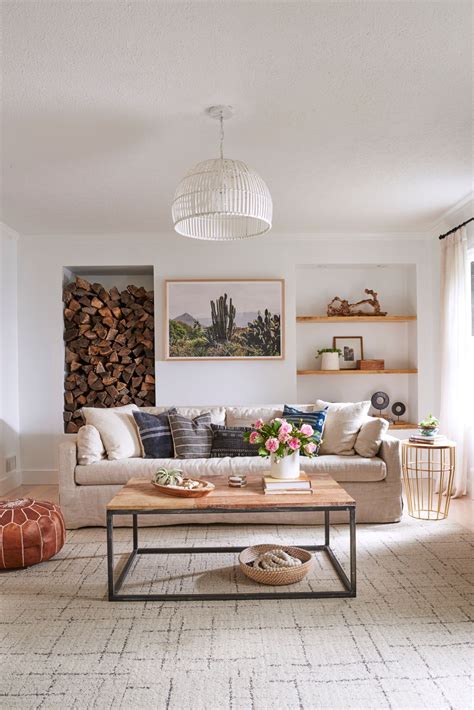 Cozy Modern Rustic Living Room