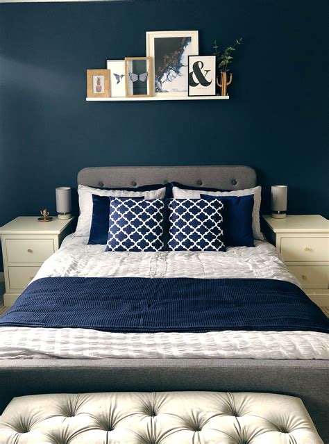Cream and Blue Bedroom Ideas
