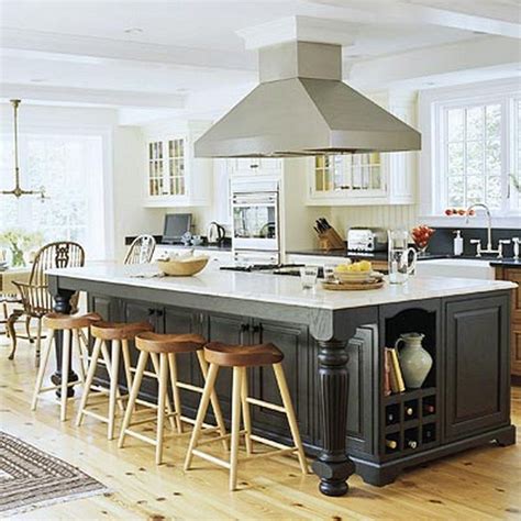 Creative Kitchen Island with Seating
