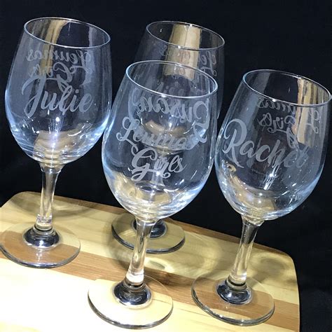 Cricut Wine Glass Personalized
