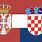 Croatia Serbia Flags
