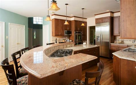 Curved Kitchen Countertops
