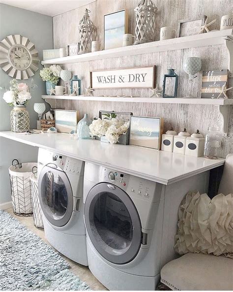Cute Laundry Room Decor