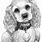 Cute Realistic Puppy Coloring Pages