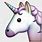 Cute Unicorn Emoji