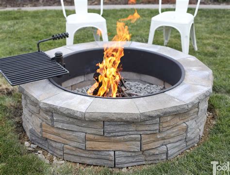 DIY Backyard Fire Pit