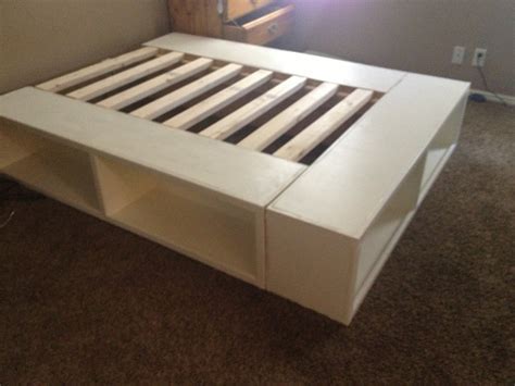 DIY Bed with Storage