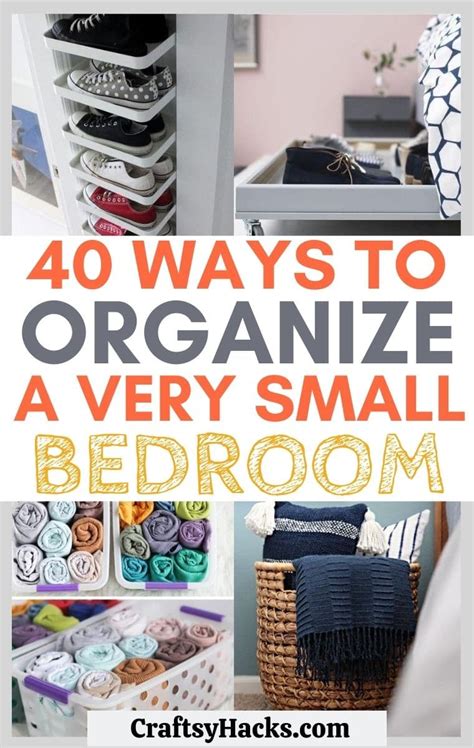 DIY Bedroom Organization Ideas