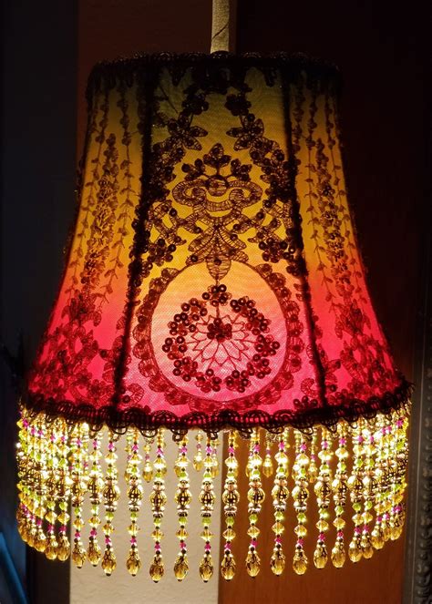 DIY Bohemian Lamp Shades