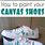 DIY Canvas Shoes