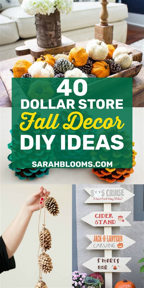 DIY Dollar Store Fall Decorations