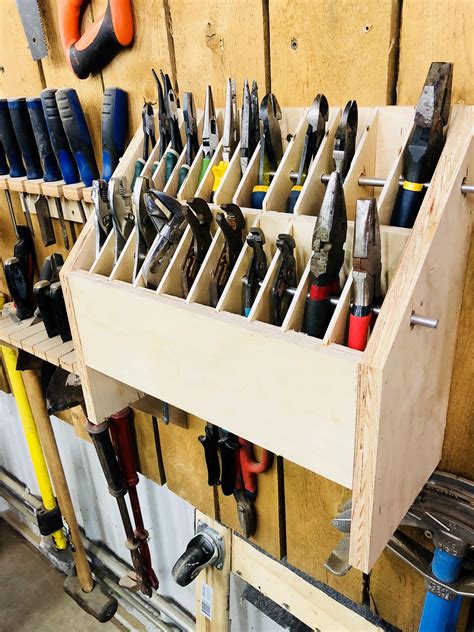 DIY Garage Tool Storage
