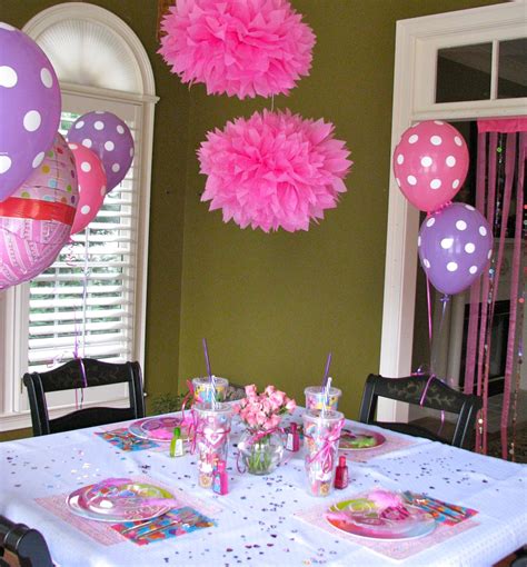 DIY Girls Birthday Party Decoration Ideas