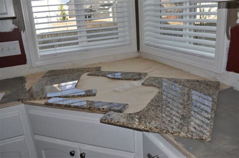 DIY Granite Tile Countertop