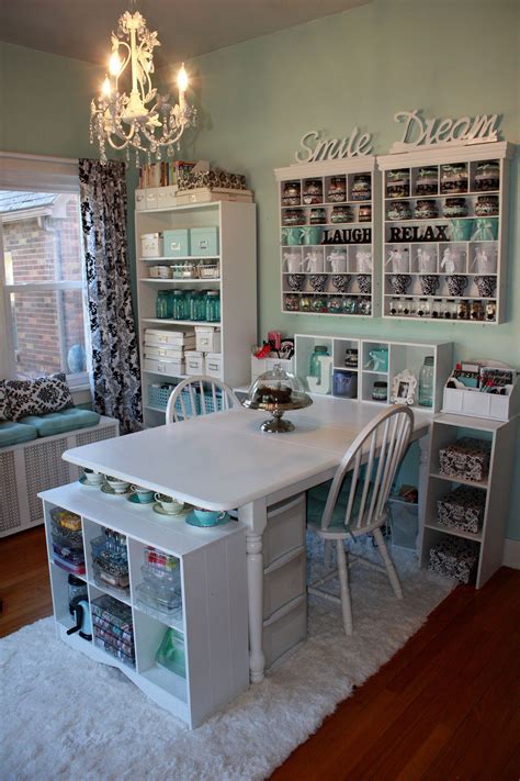 DIY Home Office Craft Room Ideas