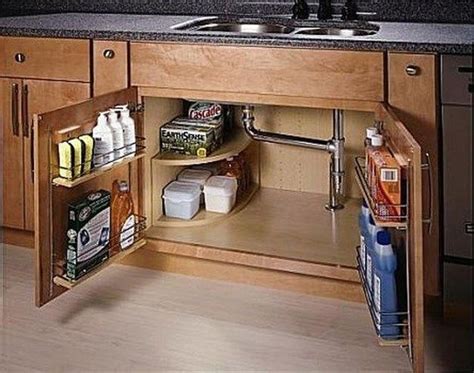 DIY Kitchen Cabinet Storage Ideas