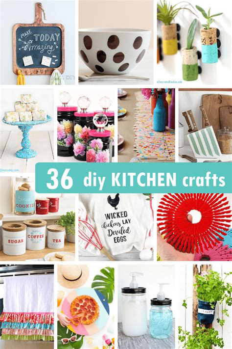 DIY Kitchen Craft Ideas