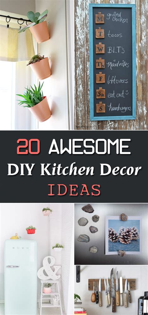 DIY Kitchen Decor Ideas