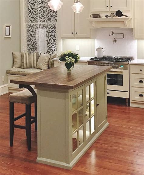 DIY Kitchen Island with Seating Ideas