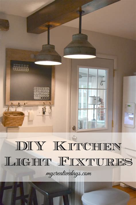 DIY Kitchen Light Fixtures
