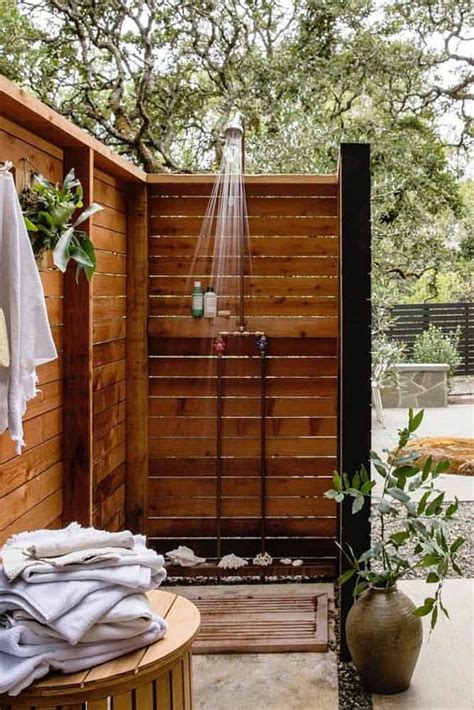 DIY Outdoor Shower Ideas