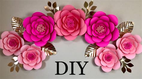 DIY Paper Flower Decoration