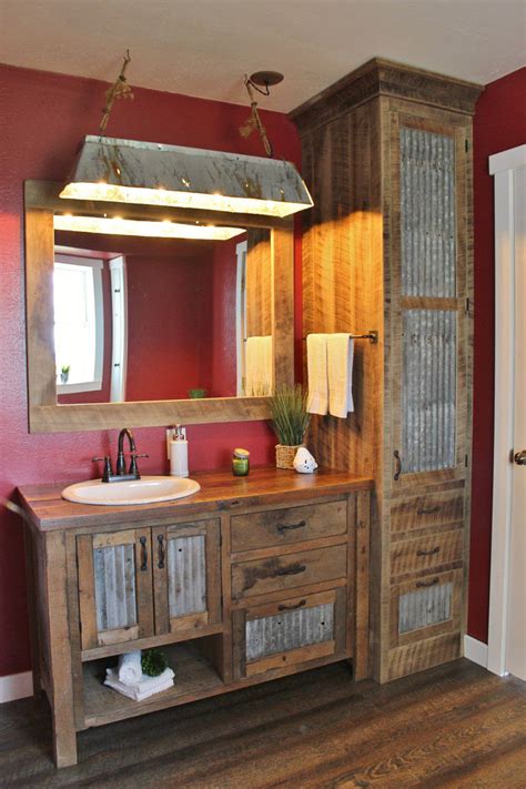 DIY Rustic Bathroom Ideas