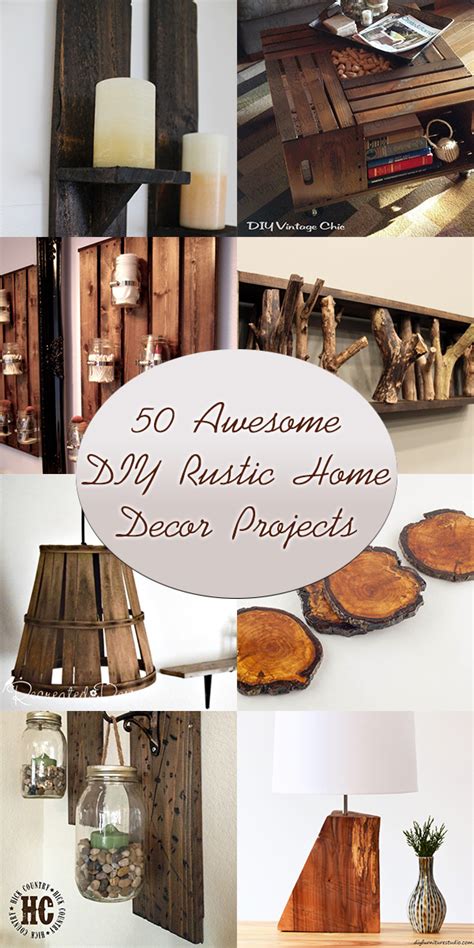 DIY Rustic Crafts for Home Decor