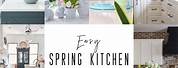 DIY Spring Kitchen Decor