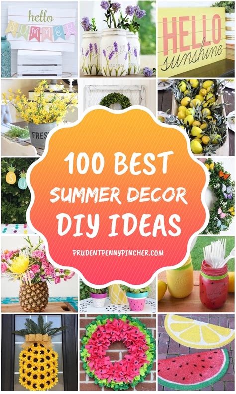 DIY Summer Decorating Ideas