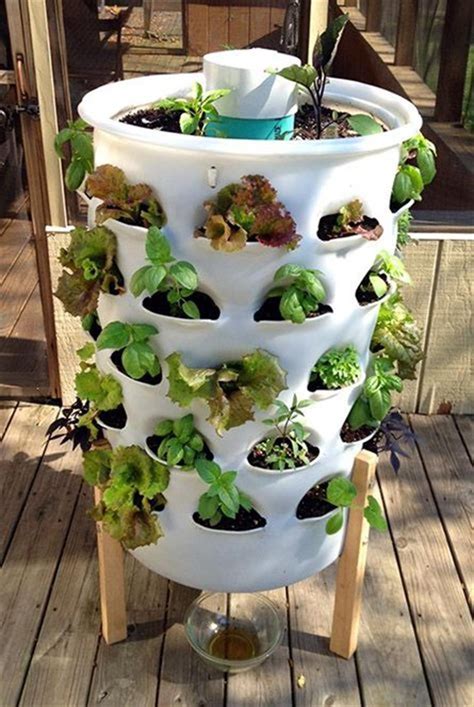 DIY Vertical Garden Tower