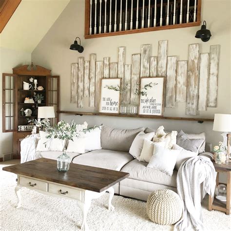 DIY Wall Decor Country Living Room