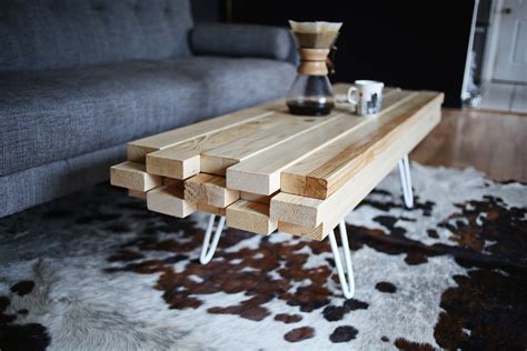 DIY Wood Coffee Table