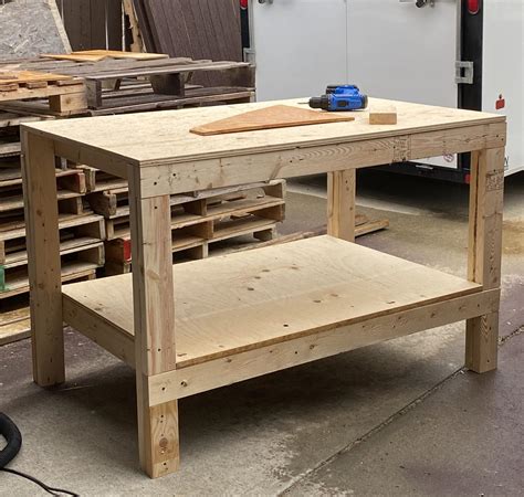 DIY Wood Workbench