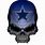 Dallas Cowboys Decal Skull