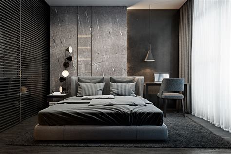 Dark Modern Bedroom