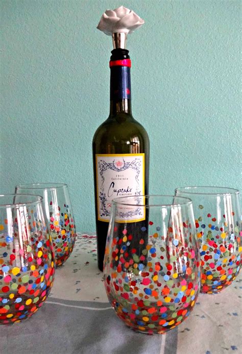 Decorate Wine Glasses DIY
