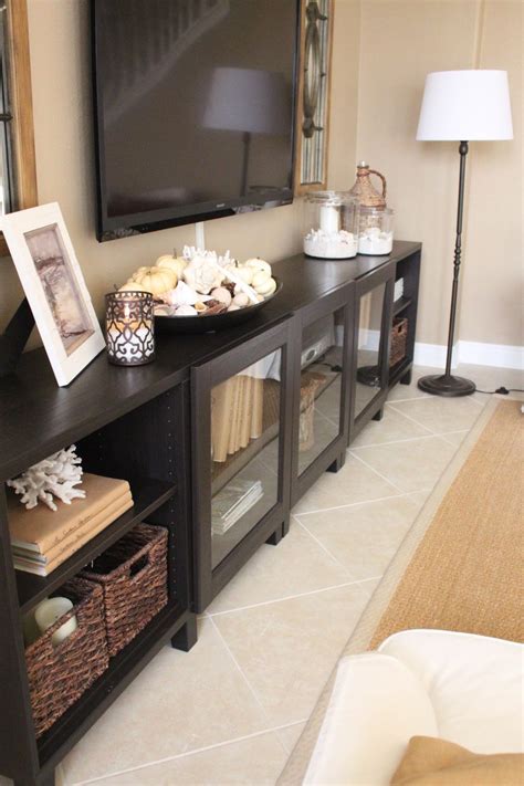 Decorating Ideas TV Console Table