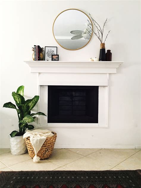 Decorating Mantels with Mirrors