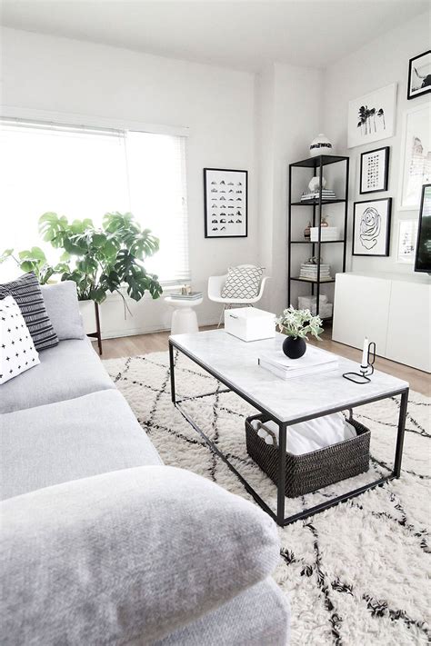 Decorating Small White Living Room
