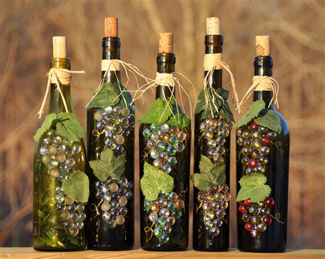Decorating Wine Bottles