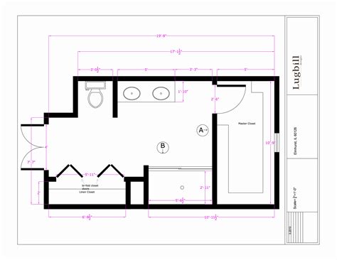 Design Your Bathroom Floor Plan