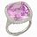 Diamond Pink Sapphire Ring