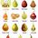 Different Pear Varieties