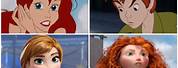 Disney Animation Multiple Heads