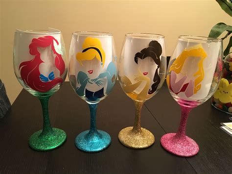 Disney Wine Glasses