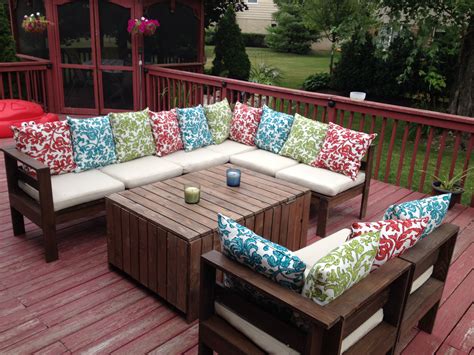 Do It Yourself Outdoor Sectional