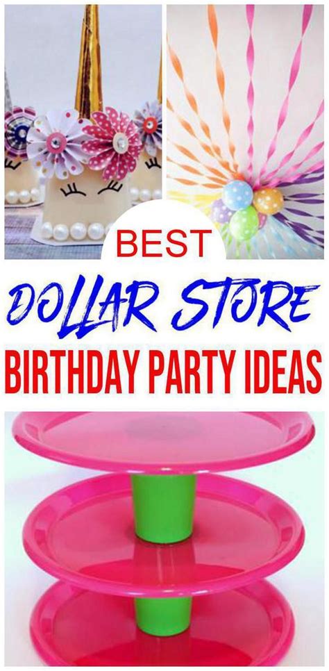 Dollar Store Birthday