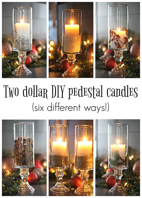 Dollar Store Candle Ideas